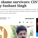 Let’s not shame survivors CINTAA general secretary Sushant Singh