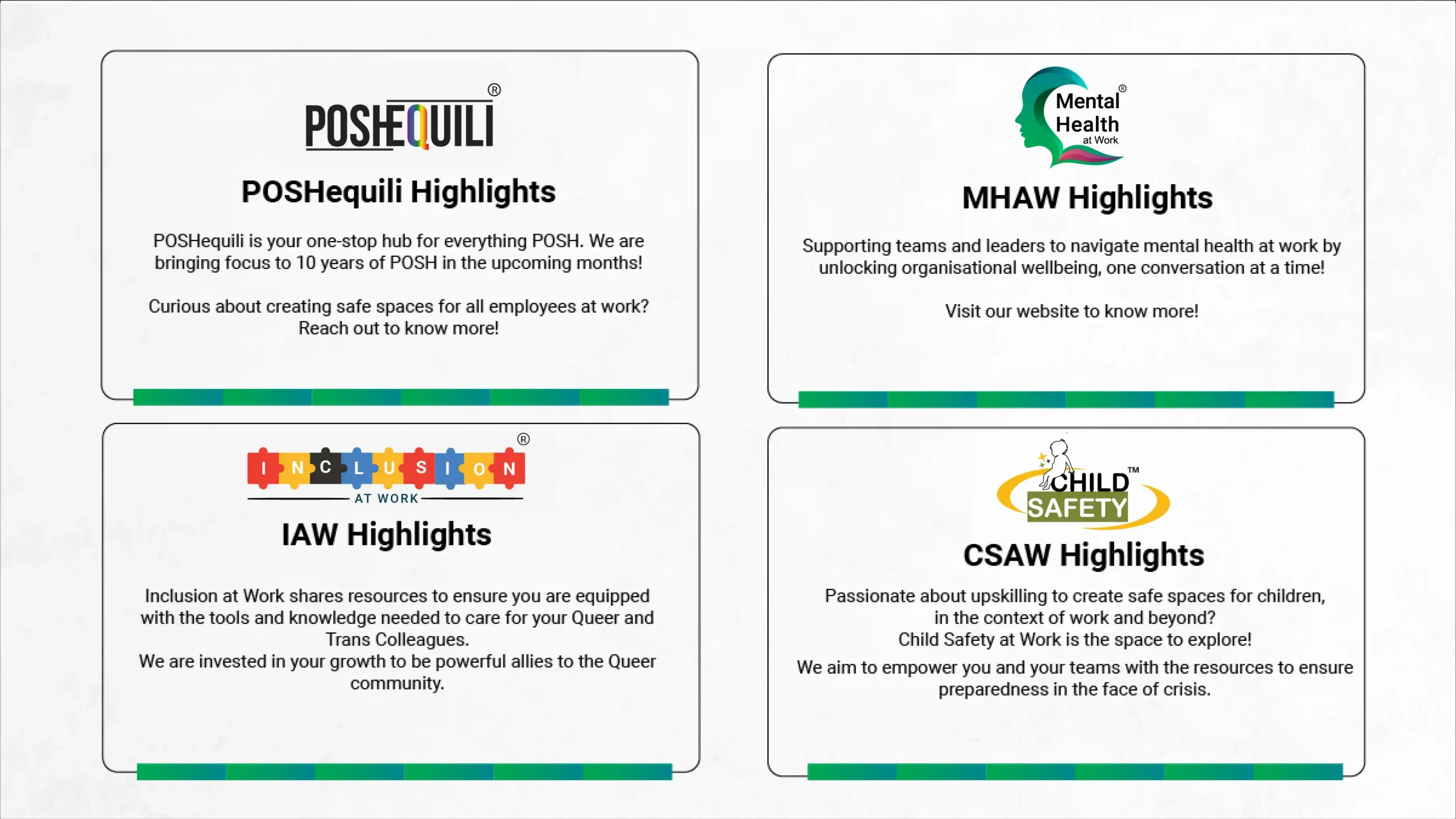 Illustration highlighting October as Mental Health Awareness Month in the workplace, featuring calming elements like plants and symbols of well-being, promoting stress management and emotional support among employees.