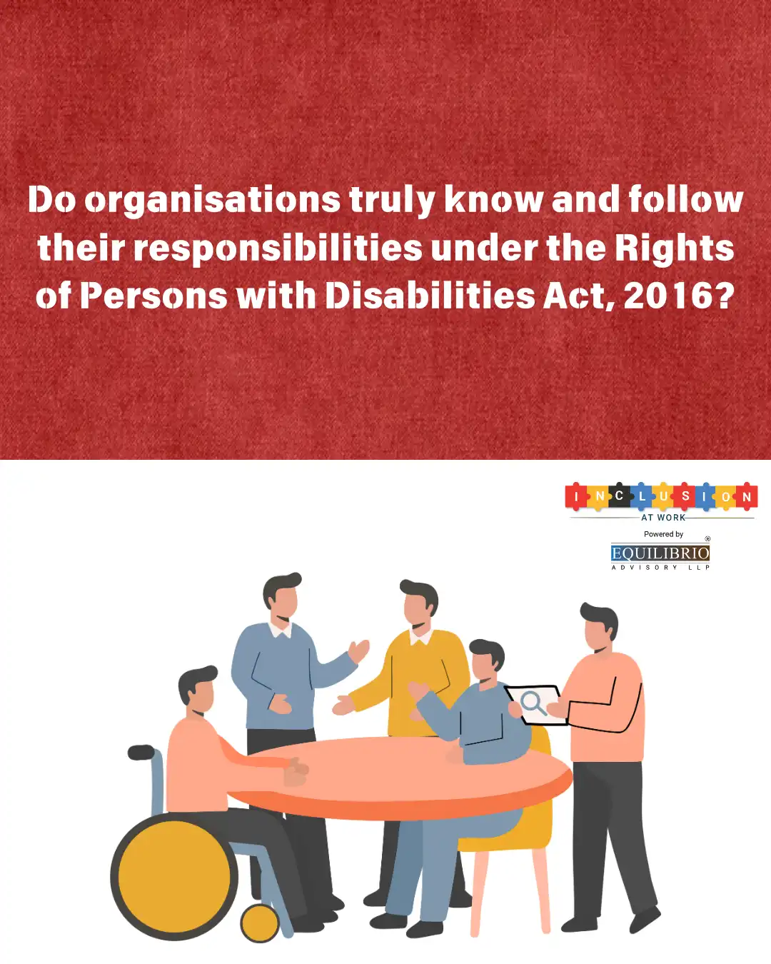 Are You Compliant with the Rights of Persons with Disabilities Act, 2016
