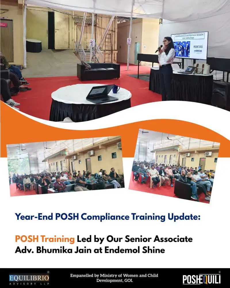 POSH Compliance Training Update 26th Dec 2026