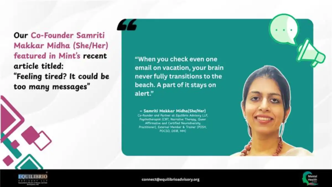 Proud to see our Co-Founder Samriti featured in Mint’s recent article