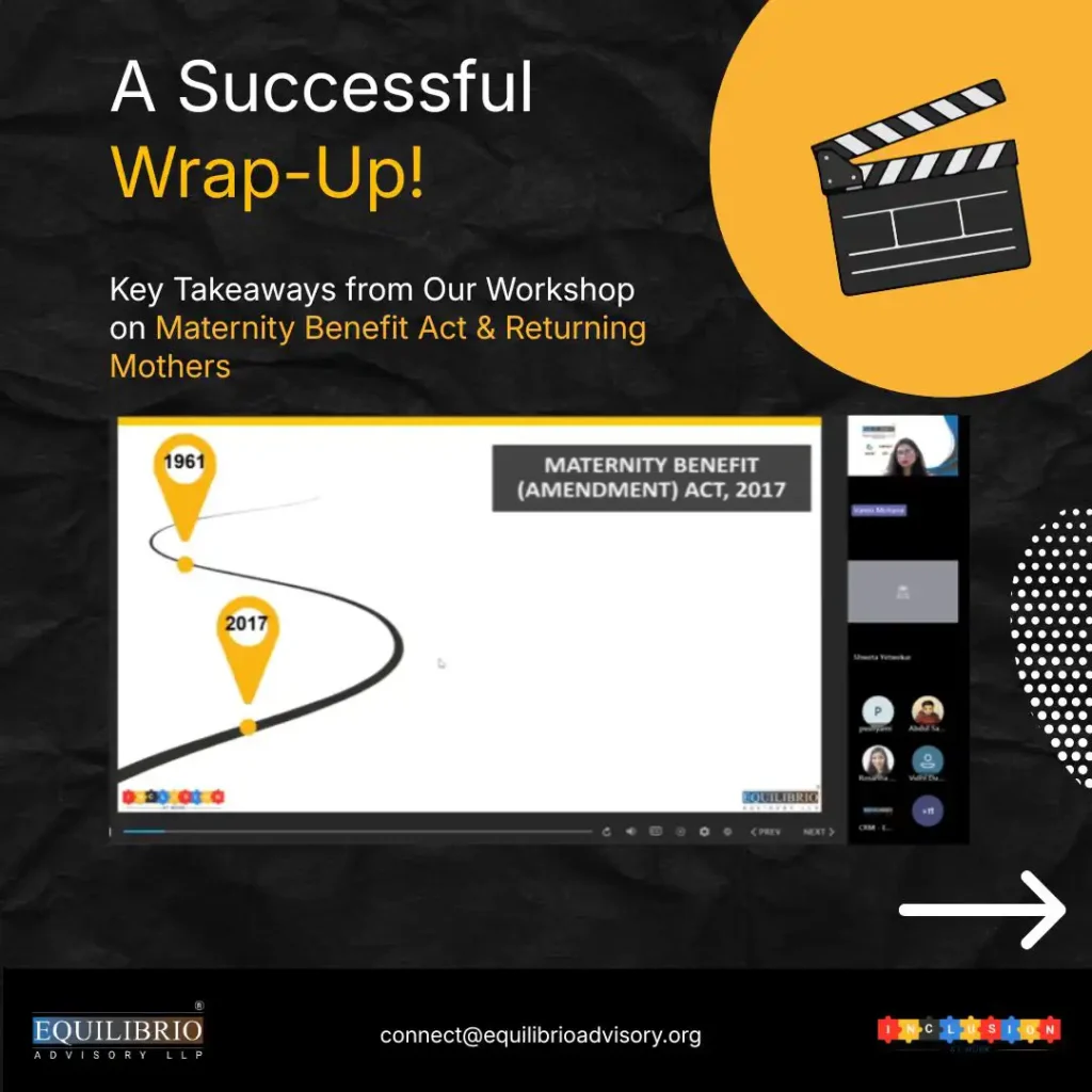 wrapped up our Maternity Benefit and Returning Mothers workshop 13th march 2026