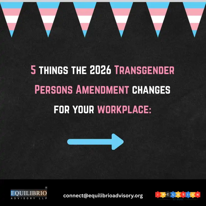 5 things the 2026 Transgender Persons Amendment changes for your workplace