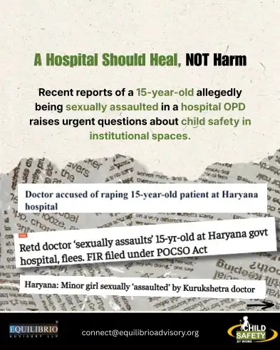A hospital is where caregivers take their children