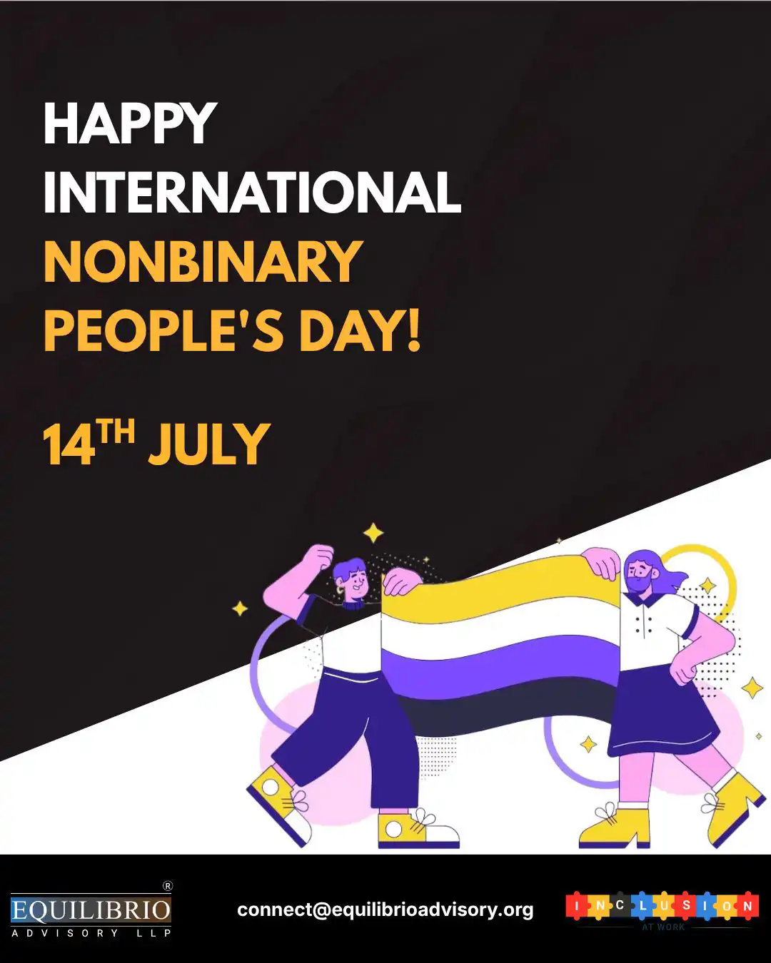 Happy International Nonbinary Peoples Day 17th july 2026