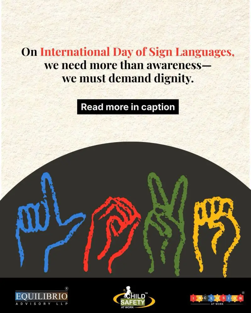 International Day of Sign Languages 25th Sep 2026
