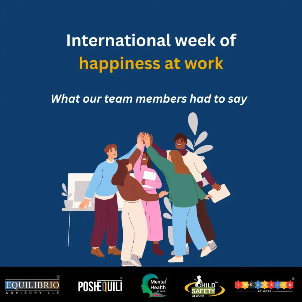 international week of happiness at work 1 oct 2026