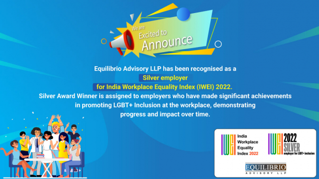 Silver employer for India Workplace Equality Index