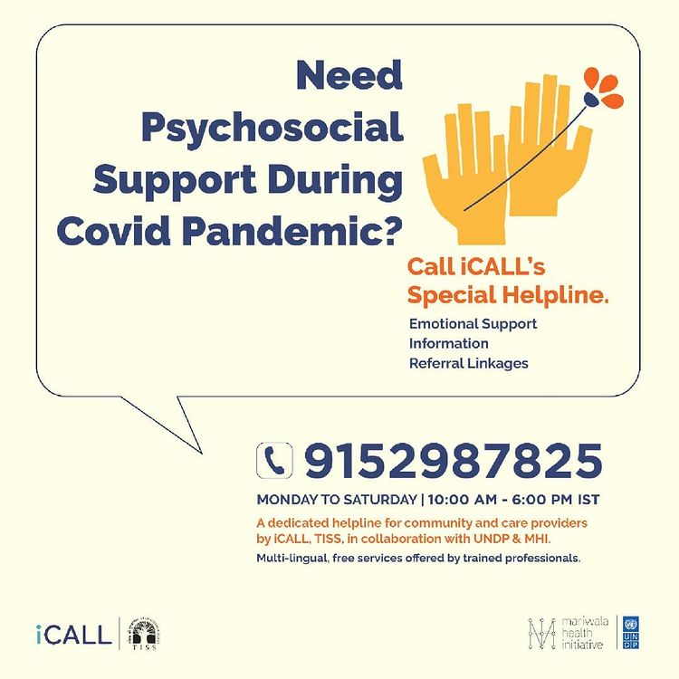 COVID helpline