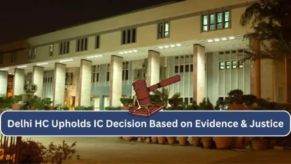 Delhi High Court Urges Judicial Academy to Include Gender Equality in Curriculum Highlights Dangers of Hidden Biases