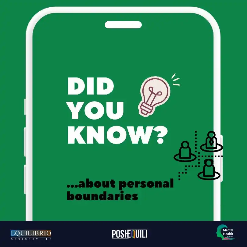 Did you know about personal boundaries