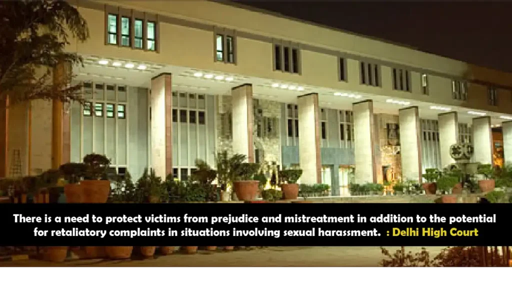 Dr. Punita K. Sodhi vs Union Of India Delhi High Court 14th June Judgment Article Featured Image POSHequili