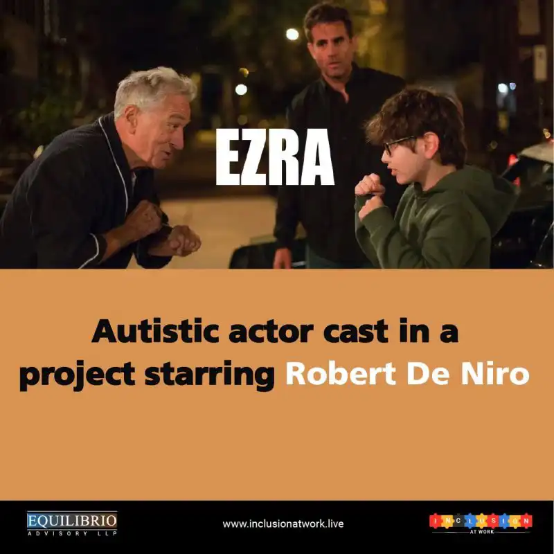 autistic community had a win in representation with the film Ezra