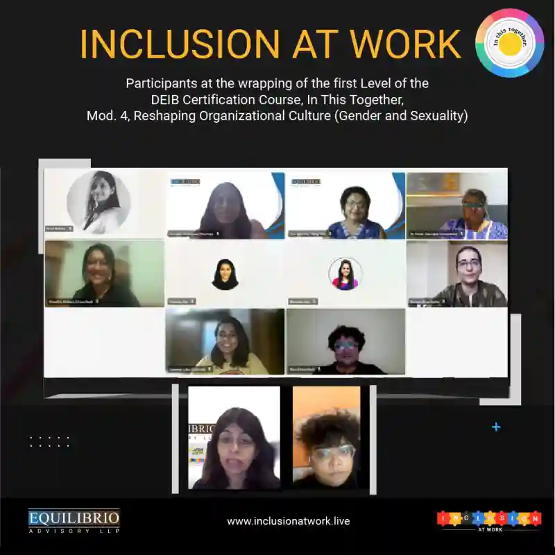 Inclusion at Work Meeting Screenshot