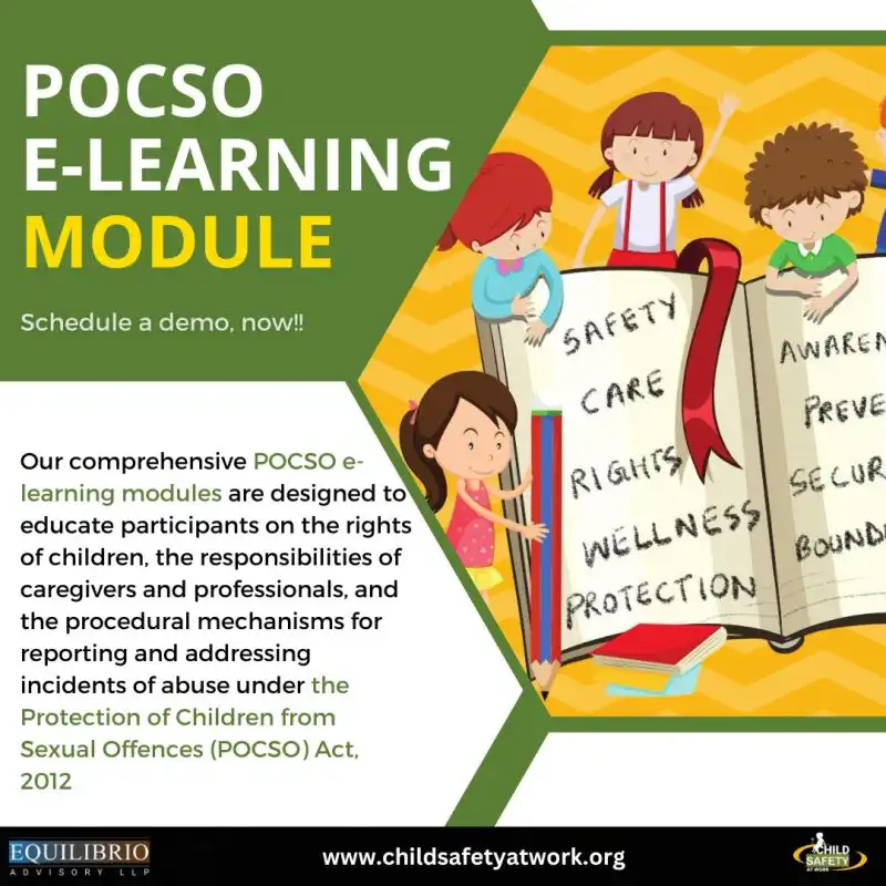 comprehensive hashtag POCSO e learning modules