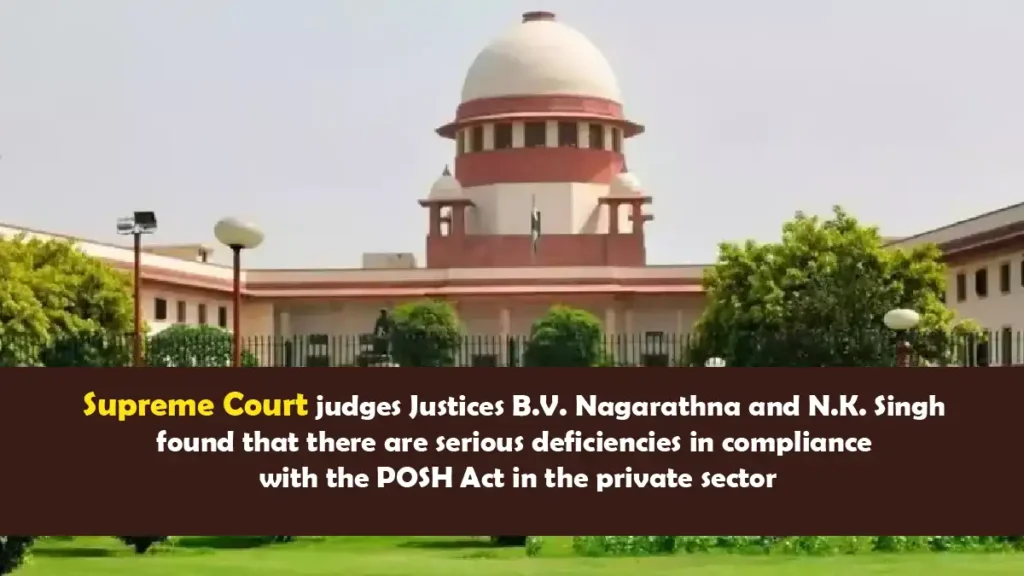 Supreme Court emphasizes private sector POSH Act compliance
