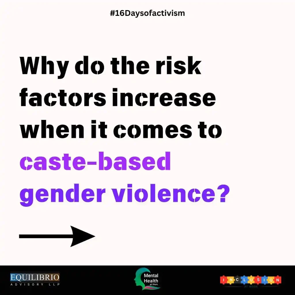 very sensitive intersection when it comes to risk of violence