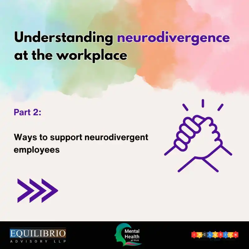 we spoke about the additional challenges hashtagneurodivergentpersons can face at work