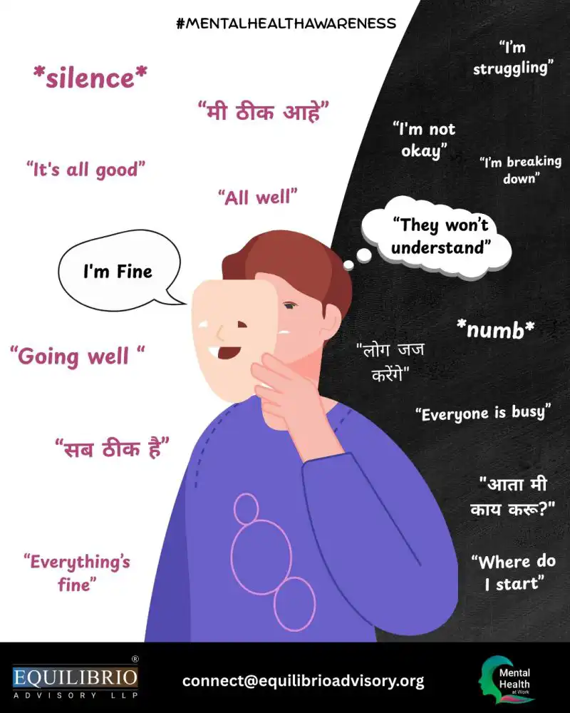 We all wear masks—some are made of smiles others of silence 9th May 2025