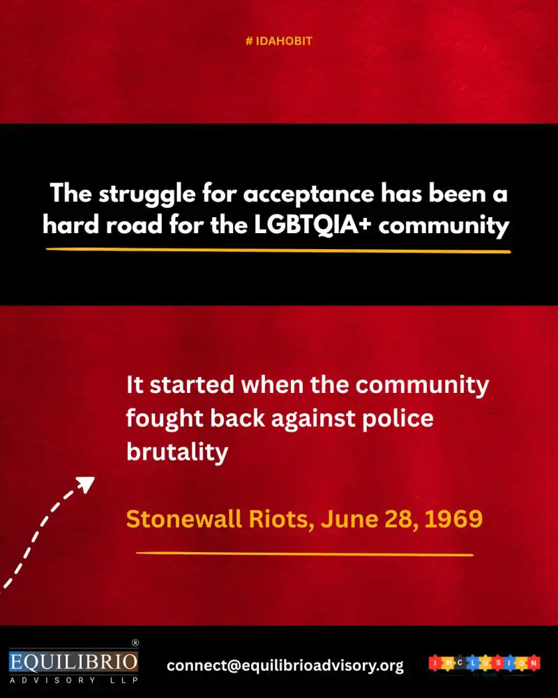 we come closer to International Day Against Homophobia Biphobia and Transphobia IDAHOBIT 15th May 2025