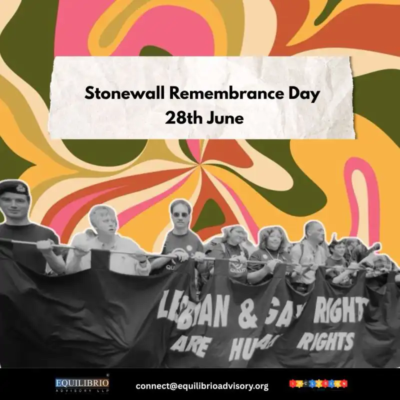 28th June marks Stonewall Remembrance Day 4th July 2025