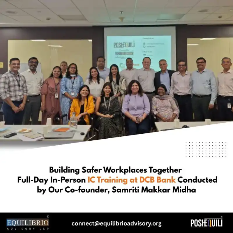 A full day IC training at DCB Bank conducted by our co founder 17th October 2025