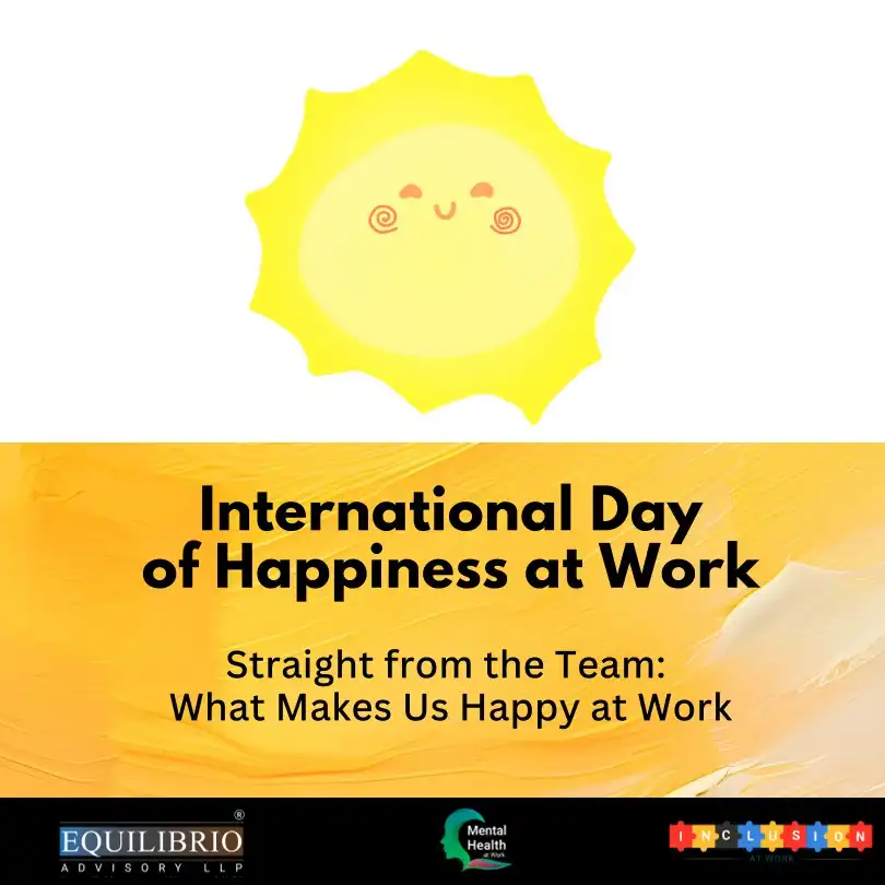 Happy International Week of Happiness at Work 10th October 2025