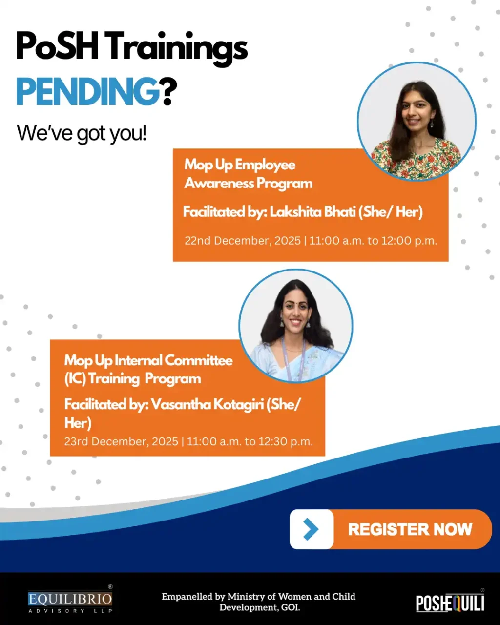 Are you POSH compliant 5th Dec 2025